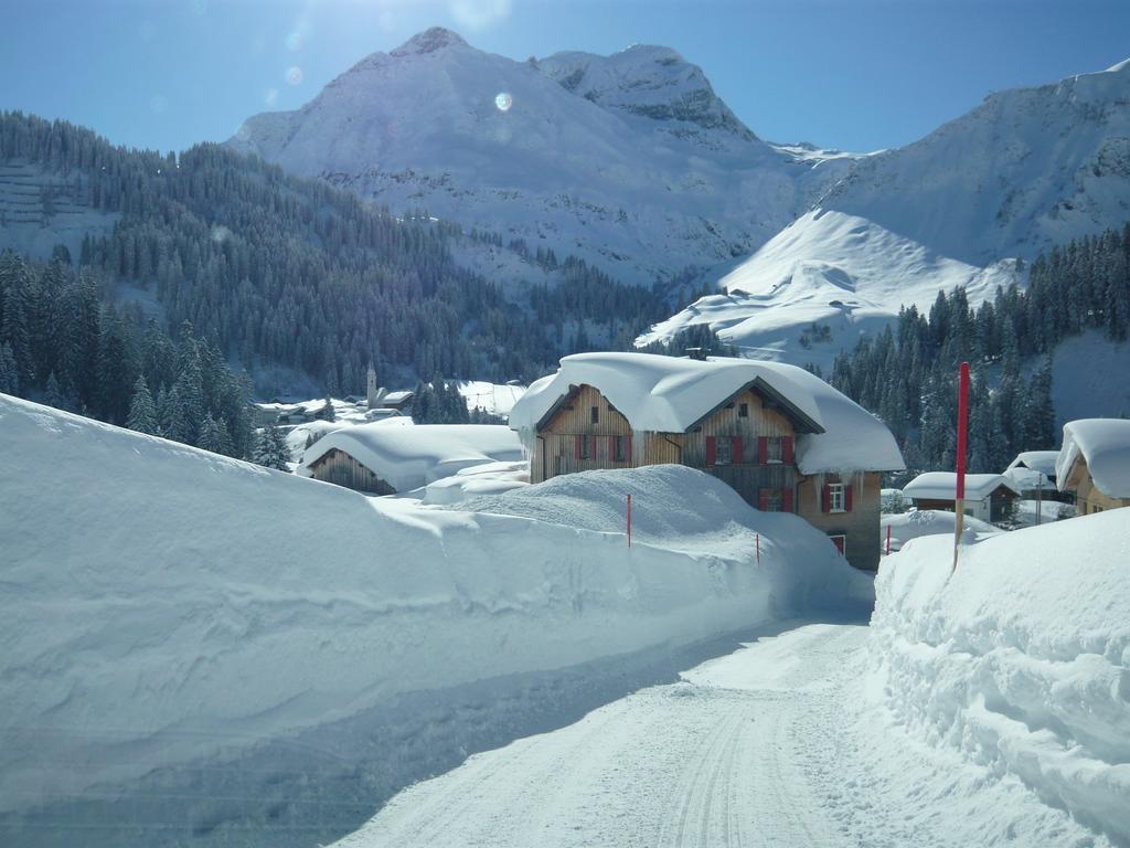 Haus Annette Apart otel Schröcken Dış mekan fotoğraf